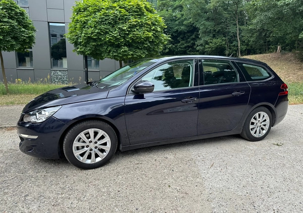 Peugeot 308 cena 23900 przebieg: 218000, rok produkcji 2014 z Góra małe 352